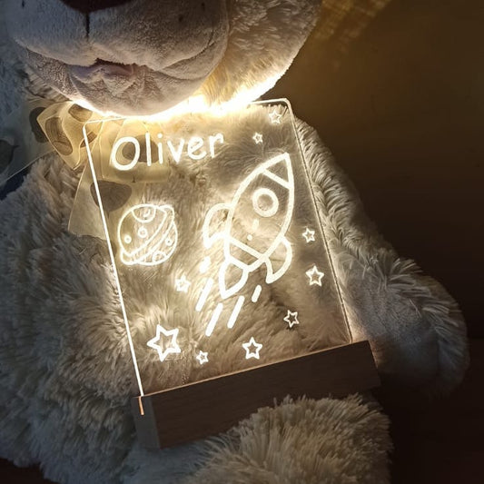 Glowy™ Natlampe - Rumskib